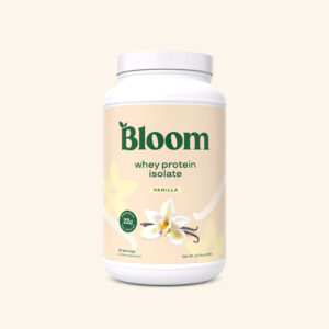 Bloom Nutrition Whey Isolate Protein